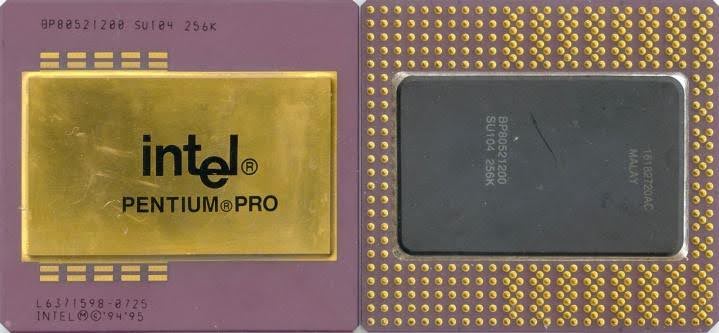 zloto w procesorze intel